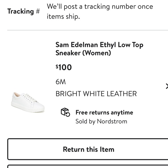 Sam Edelman Ethyl low top sneakers - Picture 7 of 7
